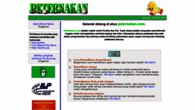 What Peternakan.com website looked like in 2017 (6 years ago)