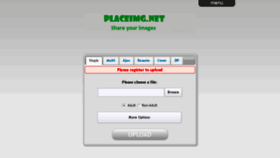 What Placeimg.net website looked like in 2017 (6 years ago)