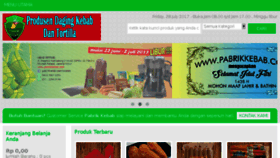 What Pabrikkebab.com website looked like in 2017 (6 years ago)