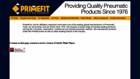What Primefit-tools.com website looked like in 2017 (6 years ago)