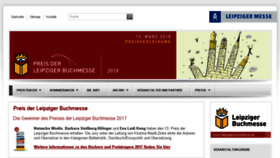 What Preis-der-leipziger-buchmesse.de website looked like in 2017 (6 years ago)