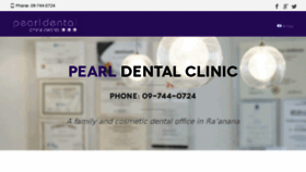 What Pearldental.co.il website looked like in 2017 (6 years ago)