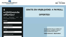 What Payrollbureau-vergelijken.nl website looked like in 2017 (6 years ago)