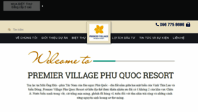 What Premiervillagephuquoc.vn website looked like in 2017 (6 years ago)