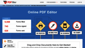 What Pdf-editor.pdffiller.com website looked like in 2017 (6 years ago)