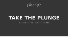 What Plunge.nyc website looked like in 2017 (6 years ago)