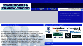 What Powerbrokers.co.za website looked like in 2017 (6 years ago)
