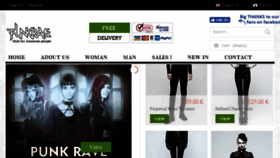 What Punkrave.ch website looked like in 2017 (6 years ago)