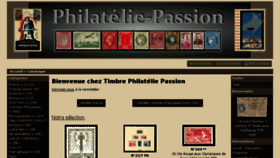 What Philatelie-passion.com website looked like in 2017 (6 years ago)