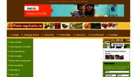 What Piata-agricola.ro website looked like in 2017 (6 years ago)