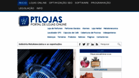What Ptlojas.net website looked like in 2017 (6 years ago)
