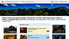 What Pensjonaty-podhale.pl website looked like in 2017 (6 years ago)