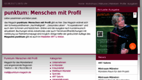 What Punktum-magazin.de website looked like in 2017 (6 years ago)