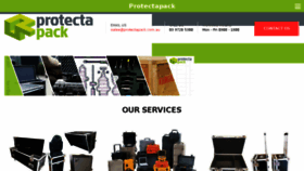 What Protectapack.com.au website looked like in 2017 (6 years ago)