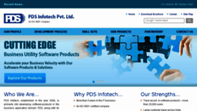 What Pdsinfotech.com website looked like in 2017 (6 years ago)