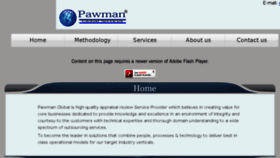 What Pawman.in website looked like in 2017 (6 years ago)