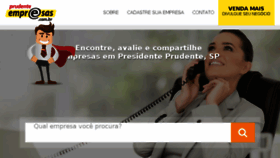 What Prudenteempresas.com.br website looked like in 2017 (6 years ago)