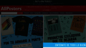 What Postershop-espana.com website looked like in 2017 (6 years ago)