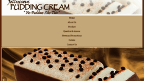 What Puddingcream.com website looked like in 2017 (6 years ago)
