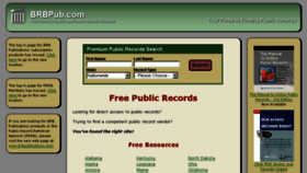 What Publicrecordsources.com website looked like in 2017 (6 years ago)