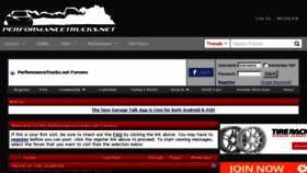 What Performancetrucks.net website looked like in 2017 (6 years ago)