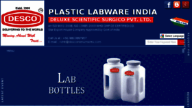 What Plasticlabwareindia.com website looked like in 2017 (6 years ago)