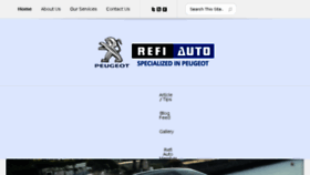 What Peugeot-refiauto.com website looked like in 2017 (6 years ago)