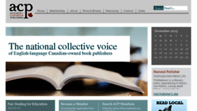 What Publishers.ca website looked like in 2017 (6 years ago)