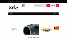 What Parlux.co.uk website looked like in 2017 (6 years ago)