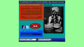 What Punmaster.com website looked like in 2017 (6 years ago)