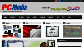 What Pcmedia.co.id website looked like in 2017 (6 years ago)
