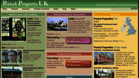 What Periodproperty.co.uk website looked like in 2017 (6 years ago)