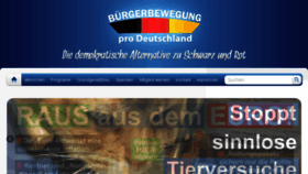What Pro-deutschland-online.de website looked like in 2017 (6 years ago)