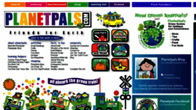 What Planetpals.com website looked like in 2017 (6 years ago)