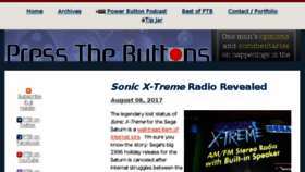What Pressthebuttons.com website looked like in 2017 (6 years ago)