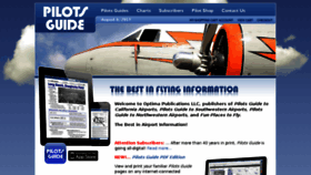 What Pilotsguide.com website looked like in 2017 (6 years ago)