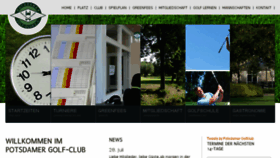 What Potsdamer-golfclub.de website looked like in 2017 (6 years ago)