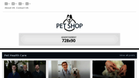 What Pet-select-shop.com website looked like in 2017 (6 years ago)