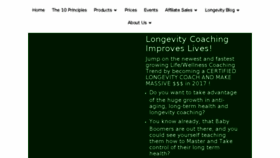 What Personal-longevity.com website looked like in 2017 (6 years ago)