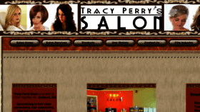 What Perryshairsalon.com website looked like in 2017 (6 years ago)