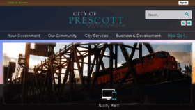 What Prescottwi.org website looked like in 2017 (6 years ago)