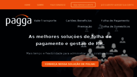 What Paggafolha.com.br website looked like in 2017 (6 years ago)
