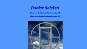 What Petalaxsnickeri.fi website looked like in 2017 (6 years ago)