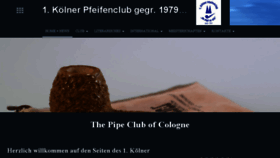 What Pipeclub-of-cologne.koeln website looked like in 2017 (6 years ago)