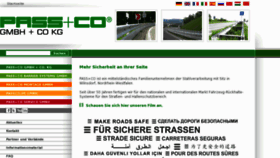 What Passco.de website looked like in 2017 (6 years ago)