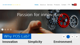 What Pos-lab.eu website looked like in 2017 (6 years ago)