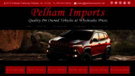 What Pelhamimports.net website looked like in 2017 (6 years ago)