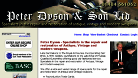 What Peterdyson.co.uk website looked like in 2017 (8 years ago)