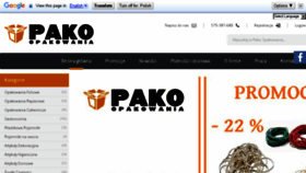 What Pakoopakowania-sklep.pl website looked like in 2017 (6 years ago)