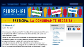 What Pluraljai.com.ar website looked like in 2017 (8 years ago)